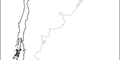 ช่องว่างบนแผนที่ของชิลี
